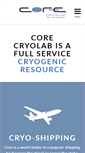 Mobile Screenshot of corecryolab.com